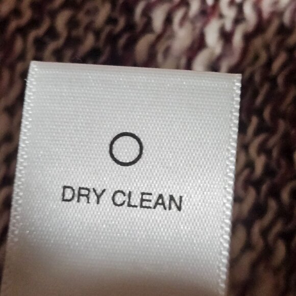 Michael Stars Burgundy Cream Knit Cardigan 1 Grunge, Coffeecore Americana Fall - Picture 6 of 14